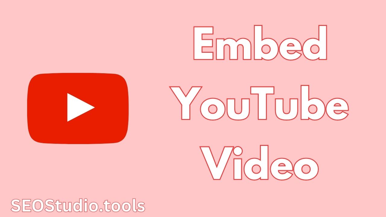 Embed YouTube Video