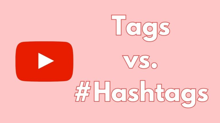 Tags vs. Hashtags