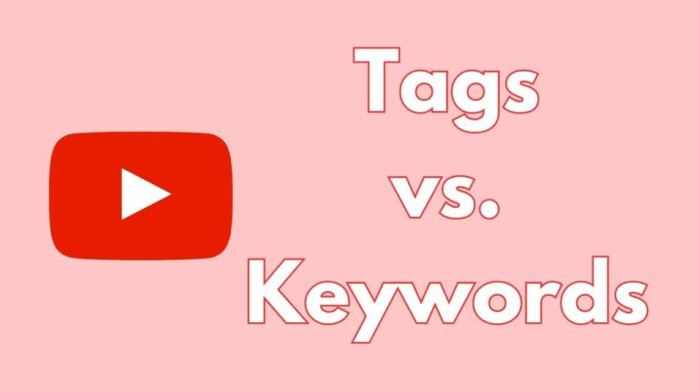 Tags vs. Keywords