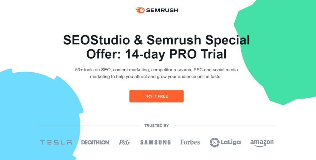 SEOStudio & Semrush Special Offer_ 14-day